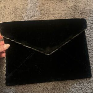 Rebecca Minkoff Leo Clutch- Crushed Velvet